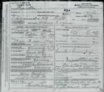Death Certificate of Helena Derfus