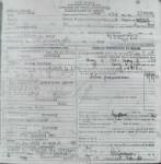 Death Certificate of Edward Rohe