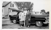 Roland Atwood Cheney and his 1951 Dodge Coupe