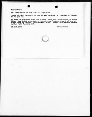 OCCPAC Interrogation Transcripts And Related Records > Zschintzsch, Werner