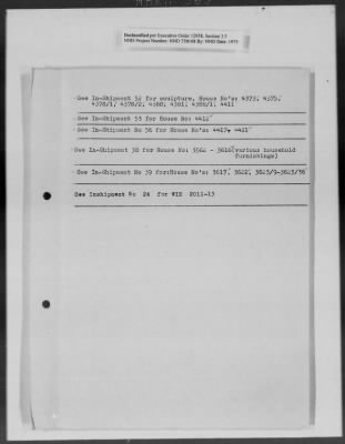 Thumbnail for Cultural Object Movement And Control Records > Out-Shipment 3 (May 17, 1946)