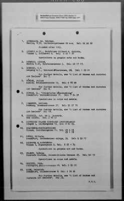 Administrative Records > Intelligence: German Disposal Of Works Of Art; Vaucher Commission Lists,July 16,1945