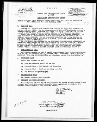 OCCPAC Interrogation Transcripts And Related Records > Gandert, Hans Eberhard