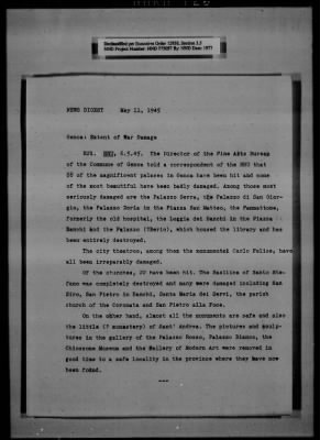General Records > Roberts Commission Press Clippings, May 1945