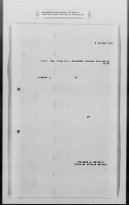 Thumbnail for Administrative Records > Personnel: Administration, January 1949-June 1951