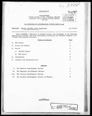 OCCPAC Interrogation Transcripts And Related Records > Alliger, Franz Ferdinand