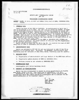 OCCPAC Interrogation Transcripts And Related Records > Bader, Kurt