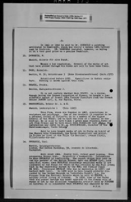 Administrative Records > Art Dealers-Vaucher Commission Lists, July 16, 1945