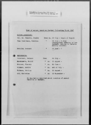 Administrative Records > Personnel: Administration, July 1945-December 1948