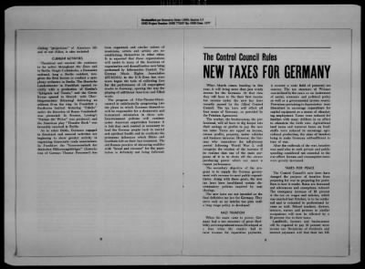 Thumbnail for General Records > Military Government Information Bulletins [1 Of 2]