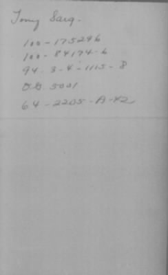 Old German Files, 1909-21 > Dr. Paul Werner (#8000-4940)