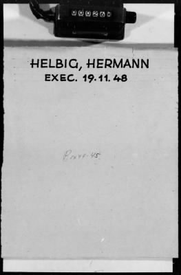 Personnel Files and Identification Papers > Military papers of Master Sergeant Hermann Helbig