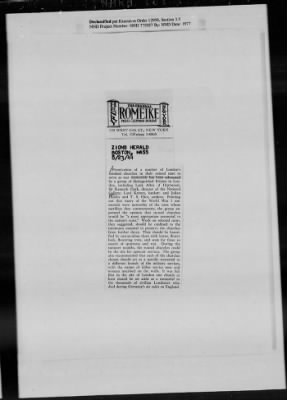 Thumbnail for General Records > Press Clippings: July 1944-August 1944