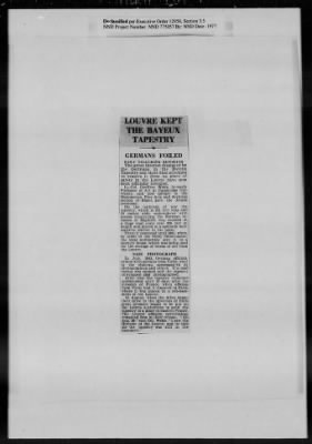 General Records > Press Clippings: July 1944-August 1944