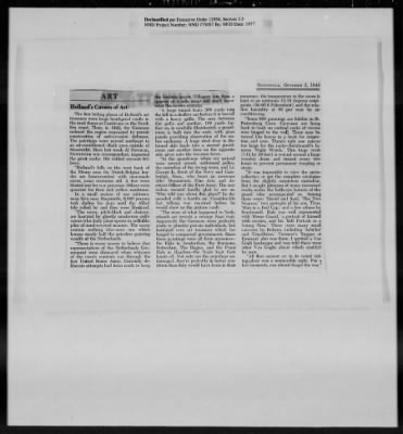 General Records > Press Clippings: October 1944-November 1944