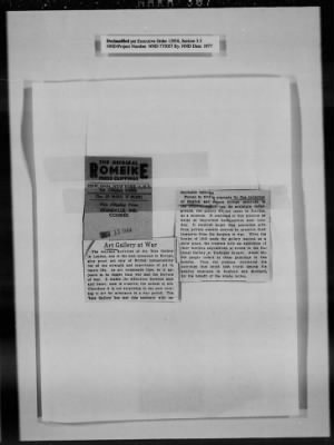 Thumbnail for General Records > Press Clippings: October 1944-November 1944