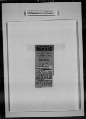 Thumbnail for General Records > Press Clippings: October 1944-November 1944