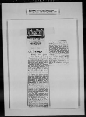 General Records > Press Clippings: October 1944-November 1944