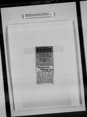 Thumbnail for General Records > Press Clippings: December 1944-January 1945