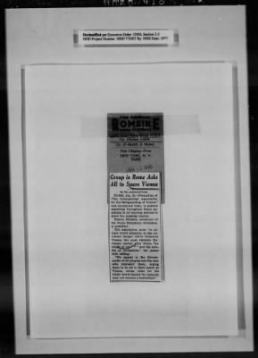 Thumbnail for General Records > Press Clippings: December 1944-January 1945