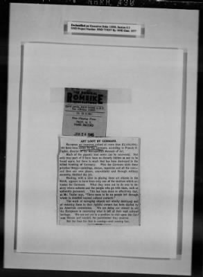 General Records > Press Clippings: December 1944-January 1945