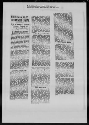 General Records > Press Clippings: Miscellaneous