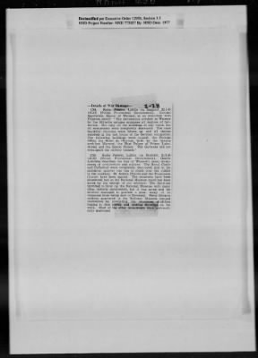 General Records > Press Clippings: Miscellaneous