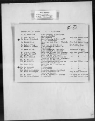 Thumbnail for Cultural Object Restitution And Custody Records > Presumably Czechoslovakia Or Austria Collection Of Music Notes (5,860 Volumes) Mü 42119-42222