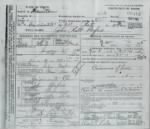 Death Certificate - John Robert Derfus