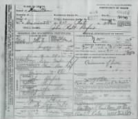 Death Certificate - John Robert Derfus
