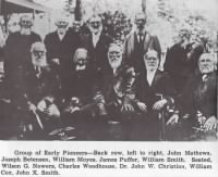 Group of Early Pioneers of Beaver Utah