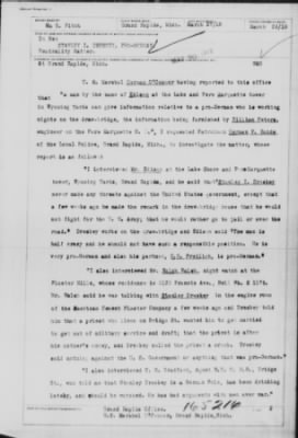 Old German Files, 1909-21 > Stanley I. Dreskey (#165216)