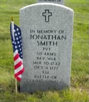 Jonathan Smith memorial stone
