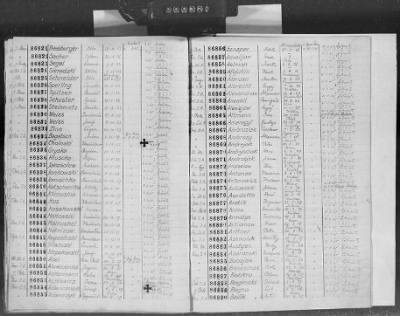 Thumbnail for Flossenbürg Concentration Camp > Handwritten lists of inmates