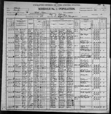 Thumbnail for City of Chicago, Twelfth Ward; 12th Pct > 340
