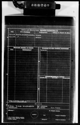 Thumbnail for Personnel Files and Identification Papers > Personnel cards of SS troops, lists of awards & promotions