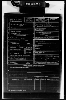 Thumbnail for Personnel Files and Identification Papers > Personnel cards of SS troops, lists of awards & promotions