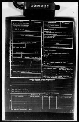 Thumbnail for Personnel Files and Identification Papers > Personnel cards of SS troops, lists of awards & promotions