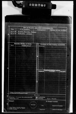 Personnel Files and Identification Papers > Personnel cards of SS troops, lists of awards & promotions