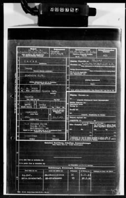 Thumbnail for Personnel Files and Identification Papers > Personnel cards of SS troops, lists of awards & promotions