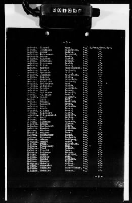 Thumbnail for General Reports and Orders > Directive concerning the reporting of missing personnel