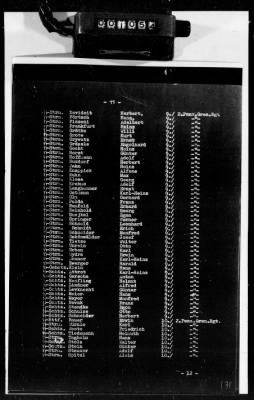 Thumbnail for General Reports and Orders > Directive concerning the reporting of missing personnel