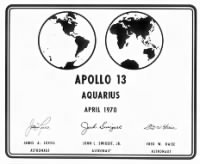 Apollo 13 Plaque