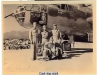 Capt J Maurice Wiginton, Pilot with his B-25 Mitchell !