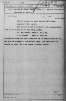Old German Files, 1909-21 > William J. Clark (#8000-23697)
