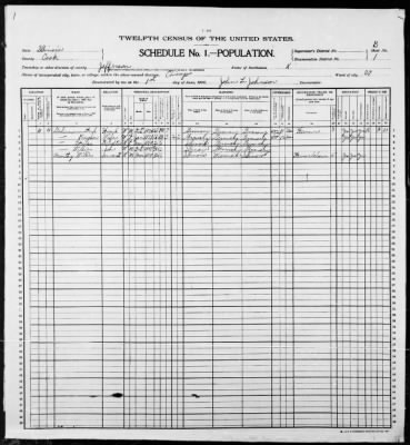 Thumbnail for City of Chicago, Twenty-Seventh Ward; 2nd Pct > 819