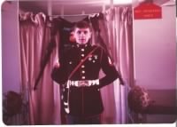 Marine who escorted Bob's body home; kept in touch with my parents until my dad died.JPG