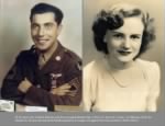 M/Sgt Charles F Reeves,(With his bride, Martha, 1943) 321stBG,447thBS, WW II/MTO