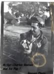 M/Sgt Charles F Reeves, 321stBG,447thBS, WW II/MTO (And his PUP)