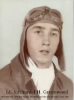 Lt "Shap's" Co-Pilot, Lt. Nathan "Nat" Greenwood, KIA 5 July 1943